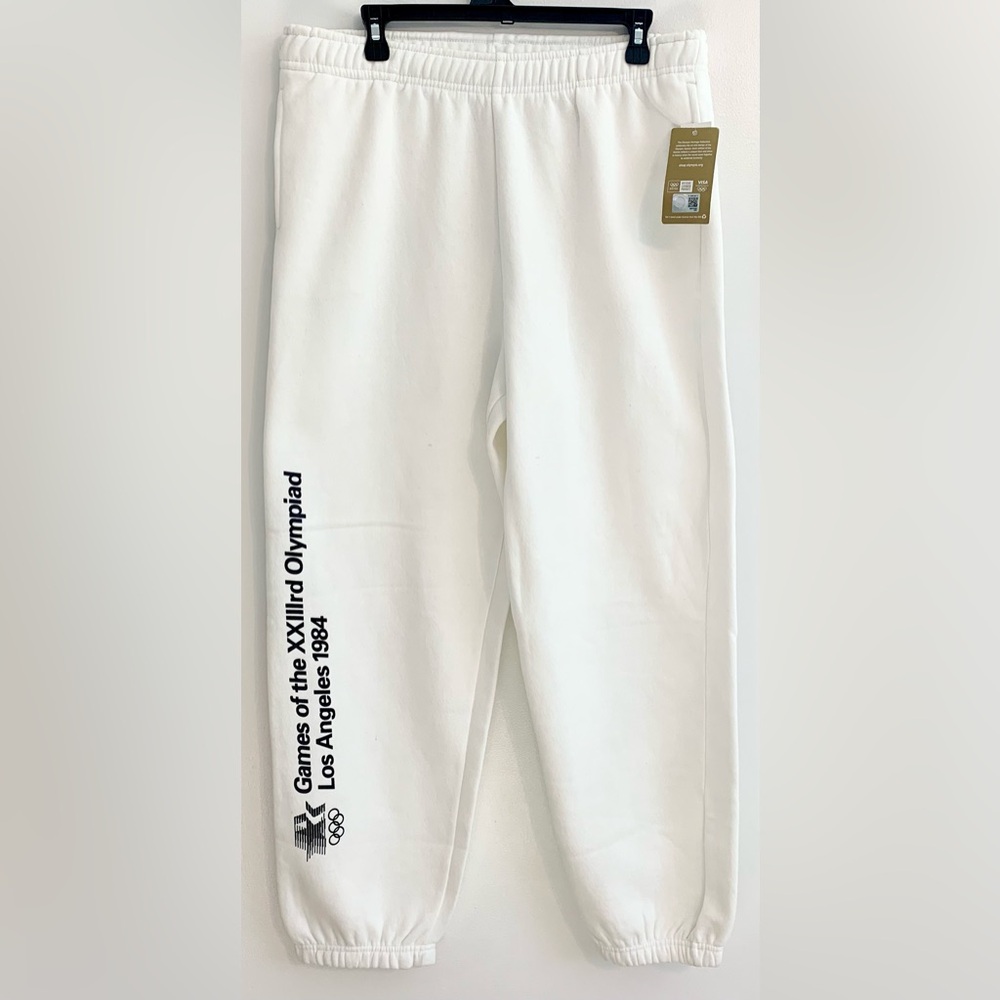 USA Olympic gear white sweatpants Olympic apparel team USA sports athletic pants